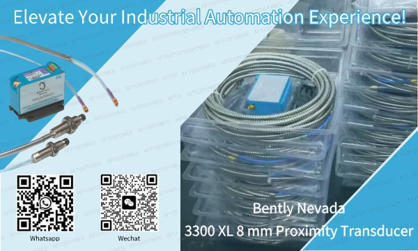 سنسورهای جریان گردابی Bently Nevada 3300 XL 8mm برای نظارت بر سلامت تجهیزات صنعتی ضروری هستند.